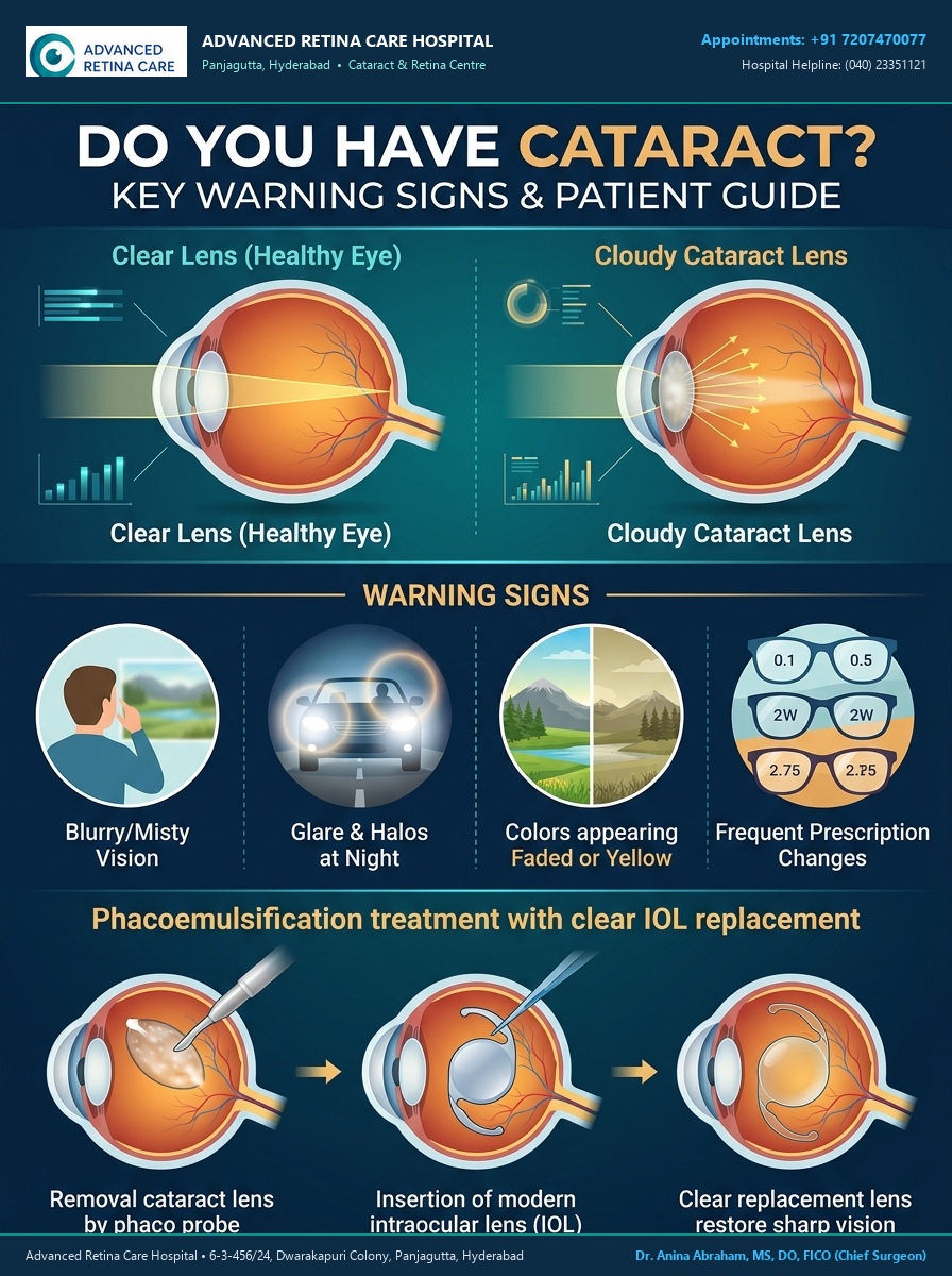 Do You Have Cataract Guide - Advanced Retina Care Hospital